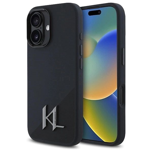 Karl Lagerfeld KLHMP16SSCMKMPCK iPhone 16/6.1" czarny/black hardcase S