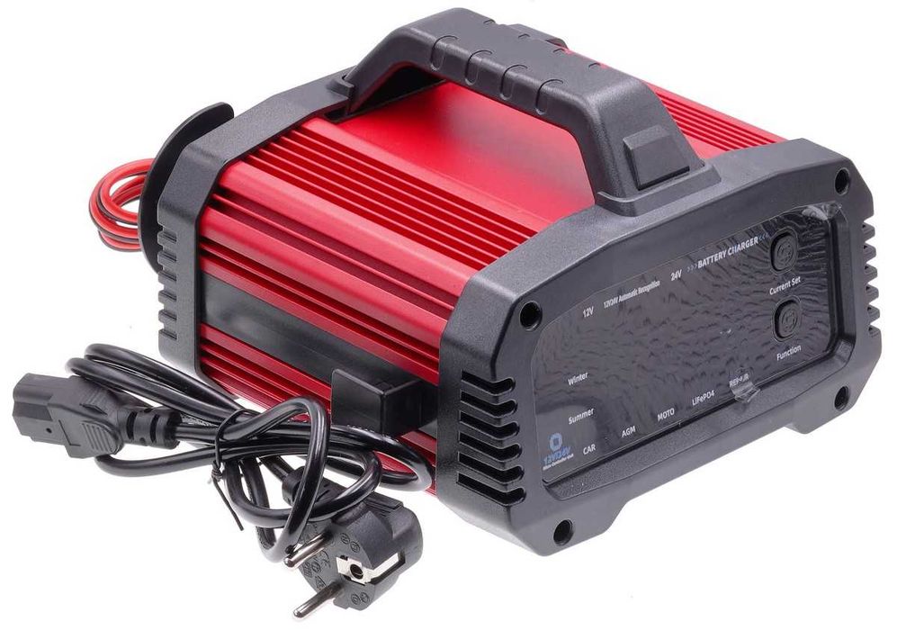 Импульсное зарядное устройство E-Fast TK-2500 12V25A 24V15A (color), ins586