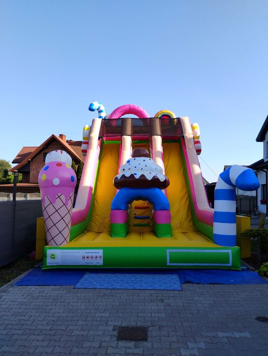 Wynajem zjeżdżalnie dmuchane