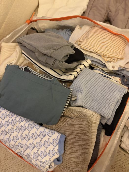 Mega wyprawka niemowlęca 50–74 plus dodatki