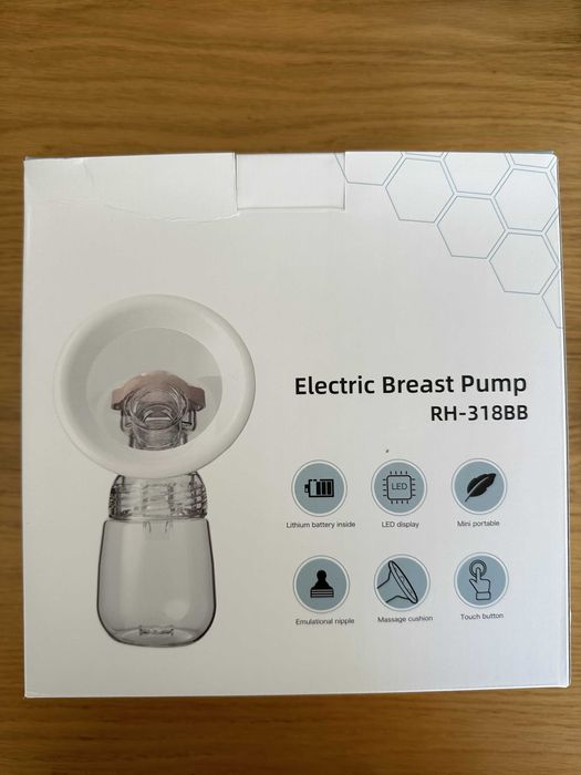 NOVA!! Bomba tira de leite Electrica Dupla azul