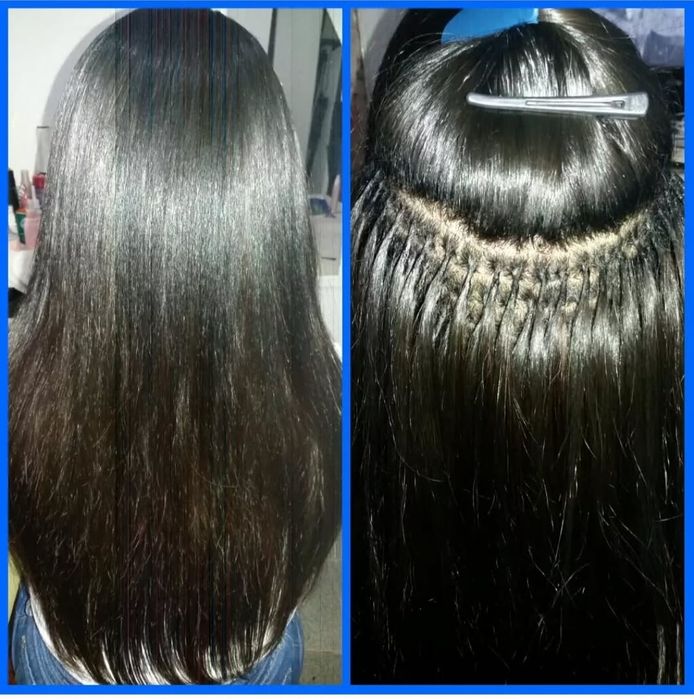 Extensões cabelo