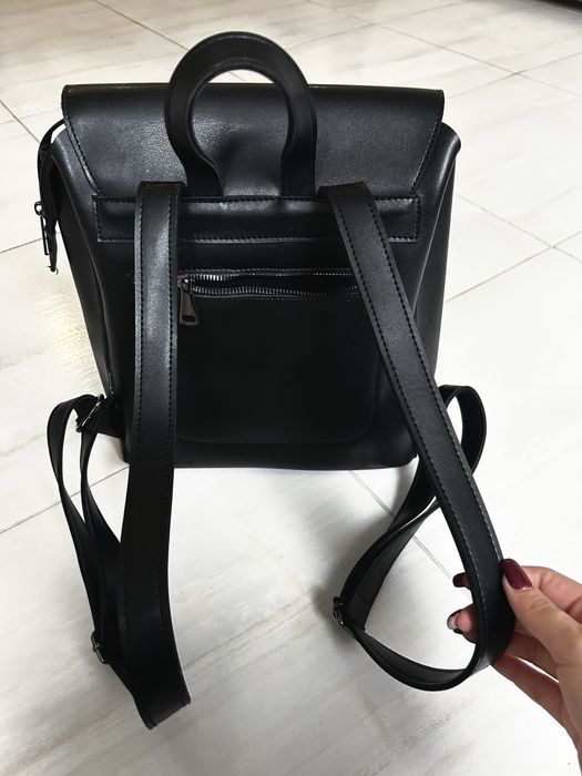 Стильний міський рюкзак із якісної еко-шкіри. Портфель.Жіночий рюкзак.