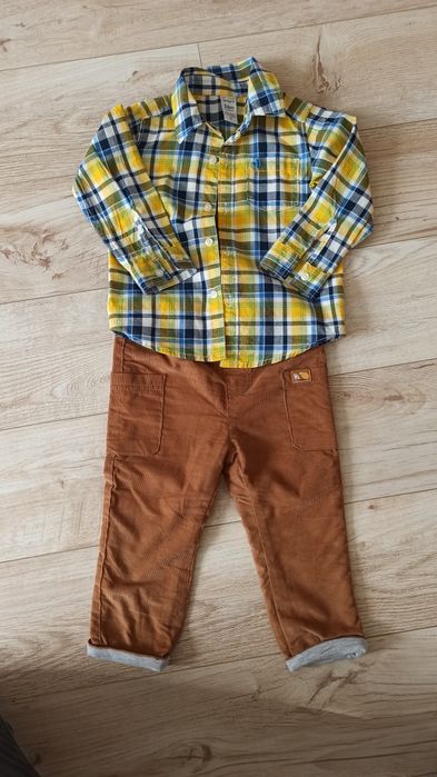Костюм для хлопчика 2р набір для хлопчика 92 вельветові штани 92