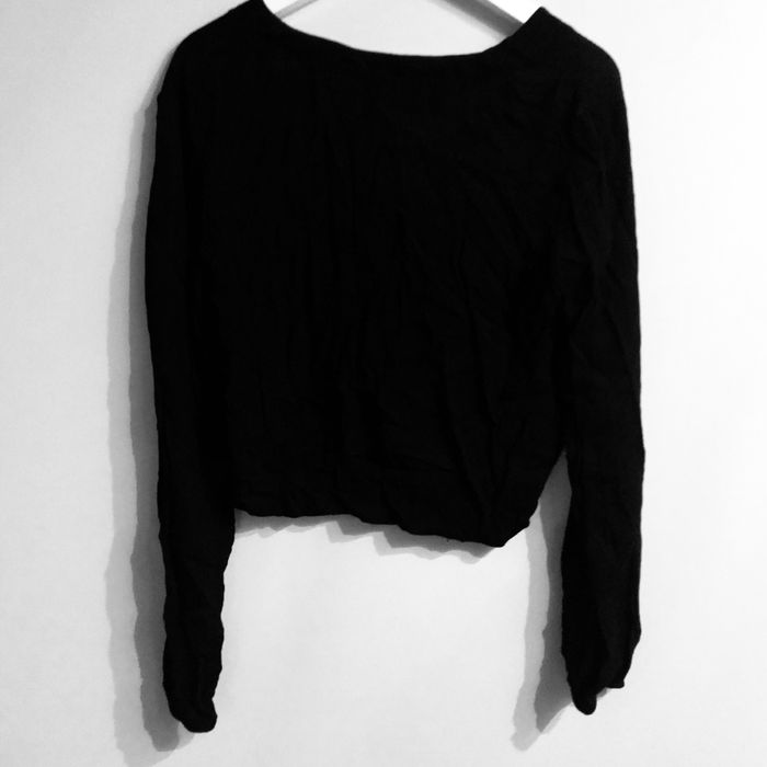 Tunica preta Brandy and Melville