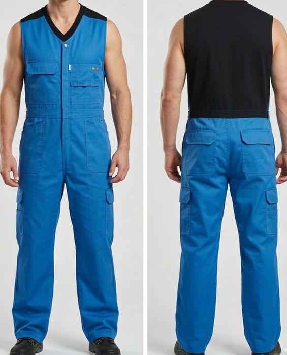 Професійний захисний напівкомбінезон (Schnittschutzhose)