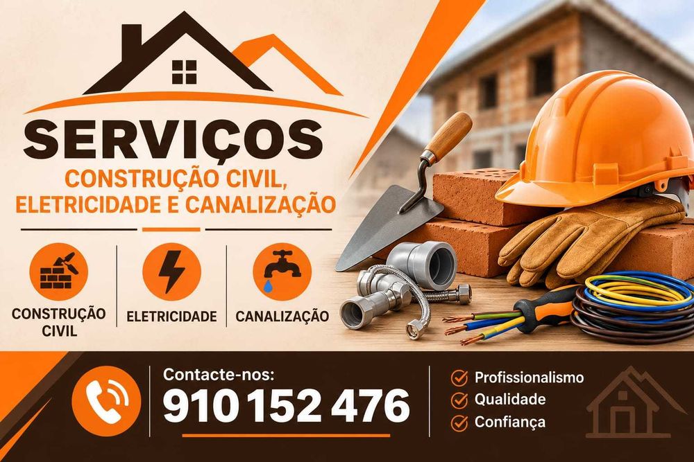 Serviços de construção civil