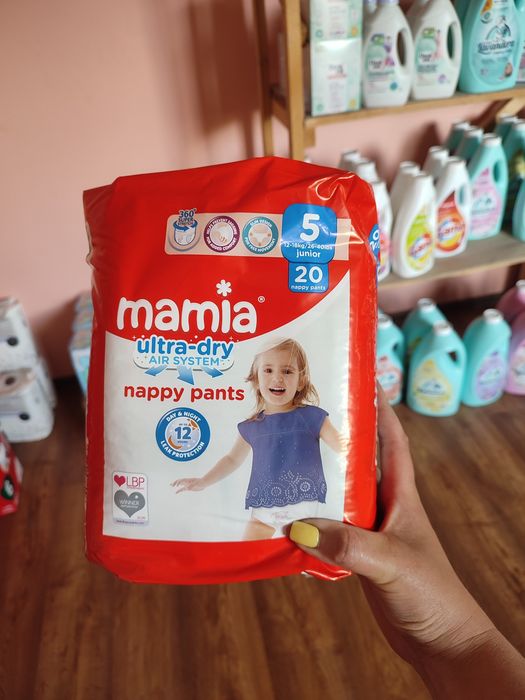 Підгузники/трусики mamia 5 та 6 розмір