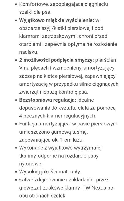 Szelki dla psa Ruffwear