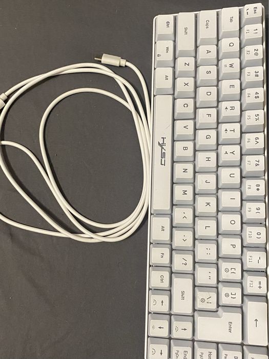 Teclado branco 60%