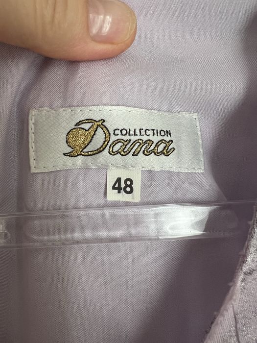 Dana Collection. Lawendowa sukienka 46 48