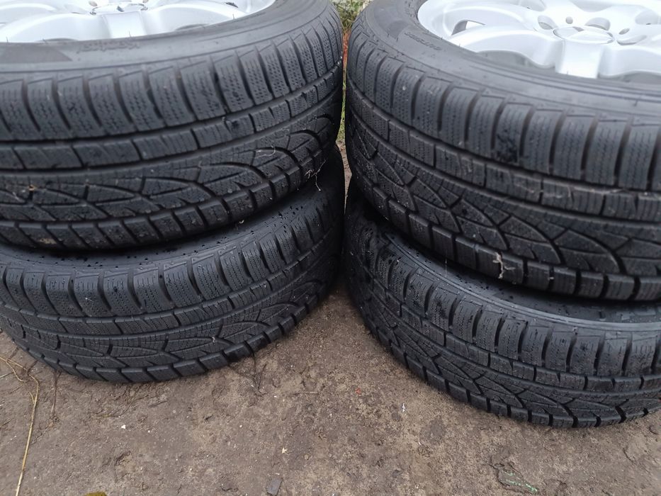 felgi aluminiowe 5x112 mercedes c e a w205 w204 w210 opony zimowe 8mm