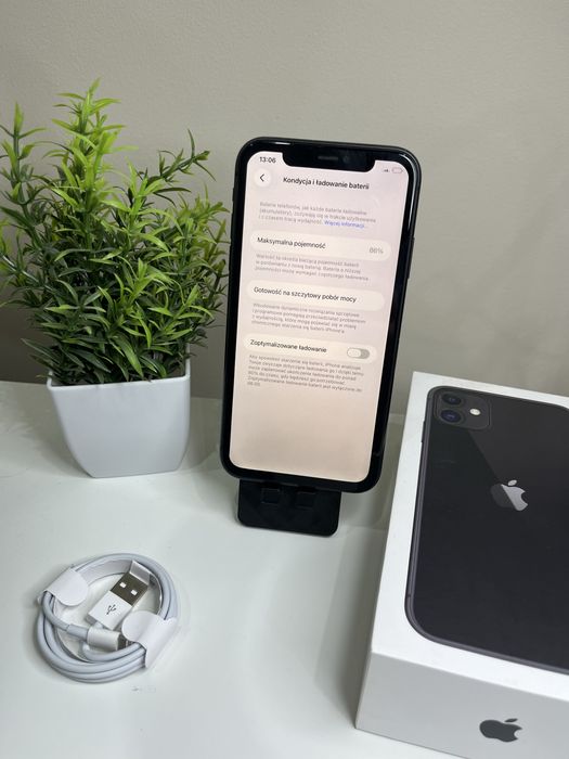 iPhone 11 | 86% kondycja | Zestaw