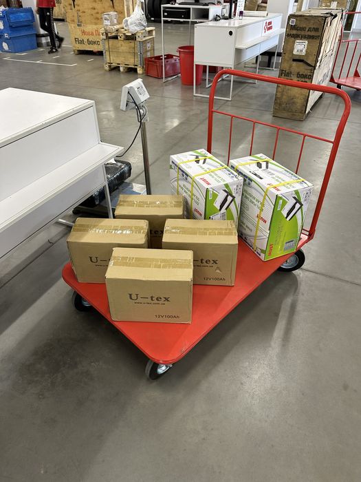 Комплект гібридного 3 кВт інвертора з 2 акумуляторами. ДБЖ. 100Аг Gel