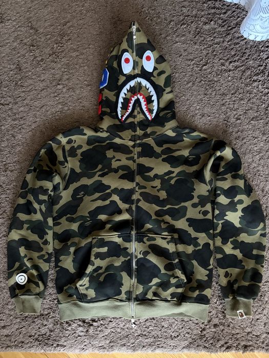 full zip hoodie bape - купити чоловічий одяг - Ціна на OLX.ua