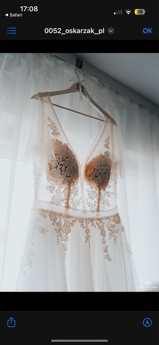 Suknia ślubna rozmiar L