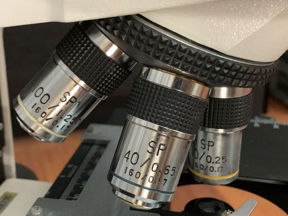 Microscopio trinocular LanOptics