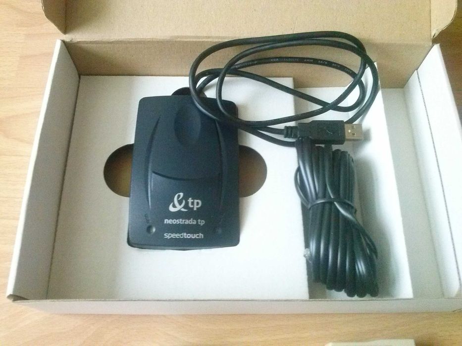 Modem ADSL Thomson SpeedTouch 330. zestaw instalacyjny