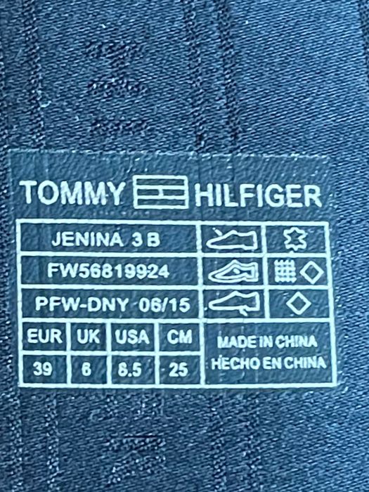 Tommy Hilfiger kozaki damskie rozm.39 skóra