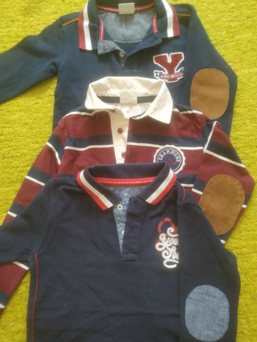 Lote 3 Camisolas/Pólos - 4/5 anos menino