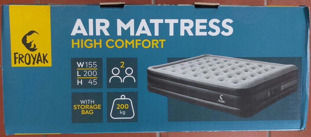 Colchão insuflável de casal