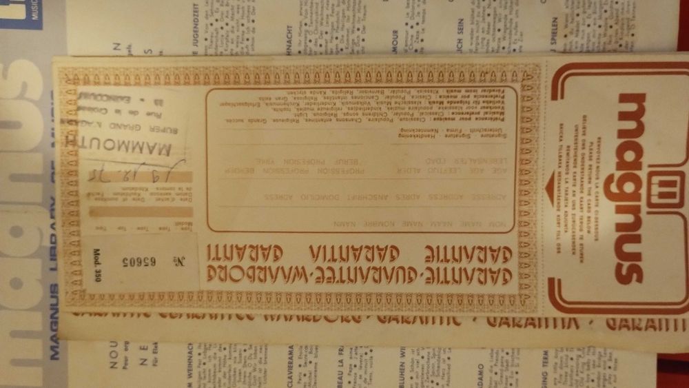 Órgão musical antigo