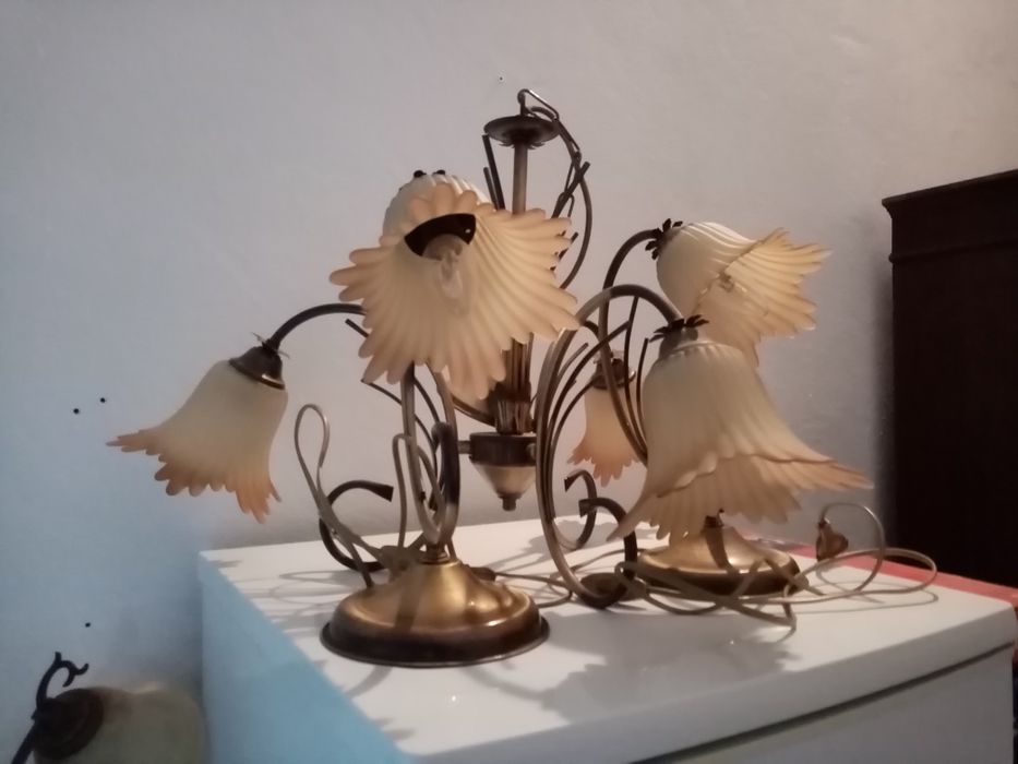 1 Candeeiro Sala + 3 Quarto