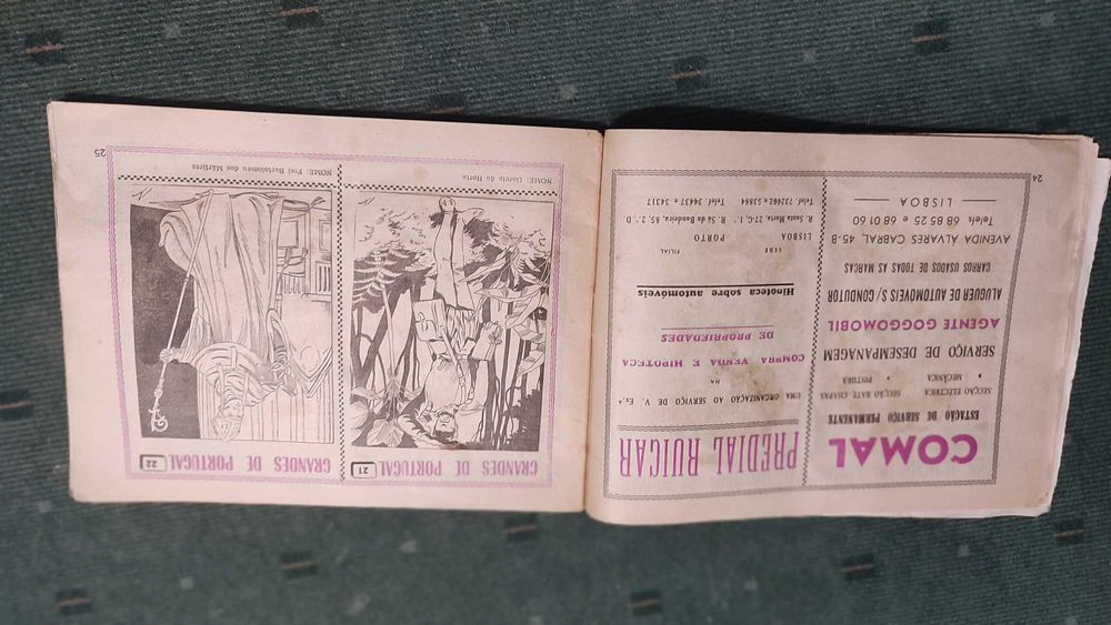 Caderneta Concurso Grandes de Portugal Jornal O Século