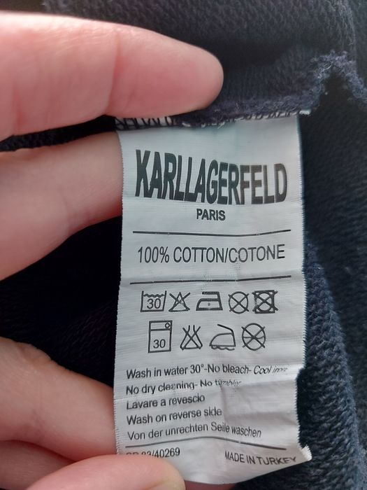 Bluza z kapturem Karl Lagerfeld