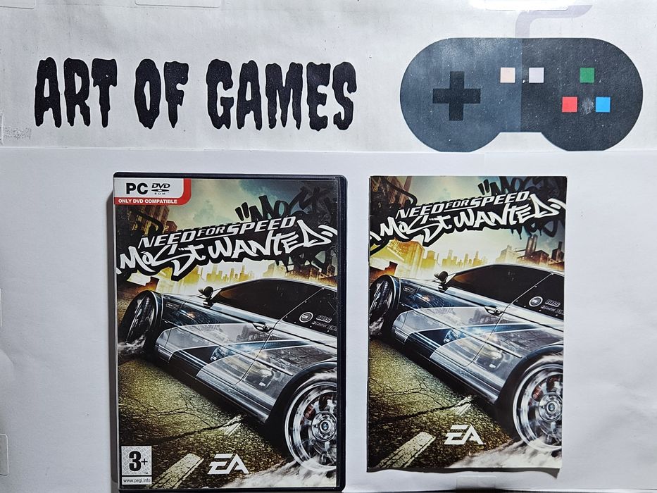 Need for Speed Most Wanted PC 2005 Komplet 3xA NFS