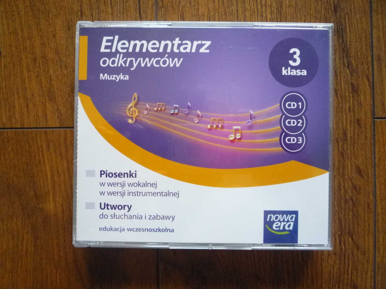 Piosenki Nowa Era Klasa 3 Elementarz odkrywców 3 Płyty CD Piosenki Muzyka Nowa Era Szczecin