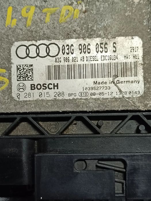 centralina golf 5 1.9TDI 105cv BLS centralina 03G 906 056 S / 03G 906