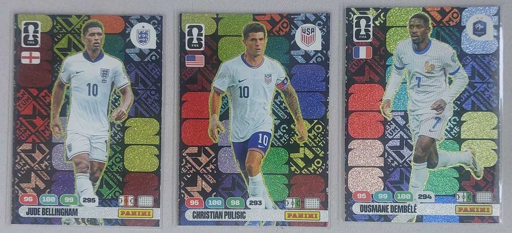 Cartas Panini Adrenalyn Fifa 2026 - Momentum 3 Cartas ULTRA RARAS