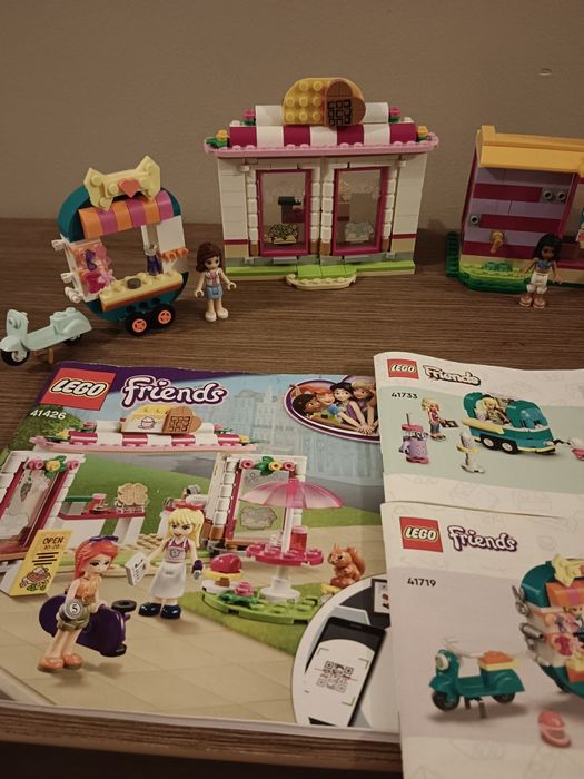 LEGO friends zestawy 41699, 41733, 41719, 41426