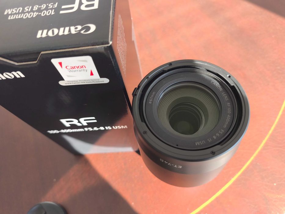 Objetiva Canon RF 100-400mm F5.6-8 IS USM