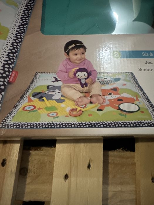 Tapete de atividades gym bebe