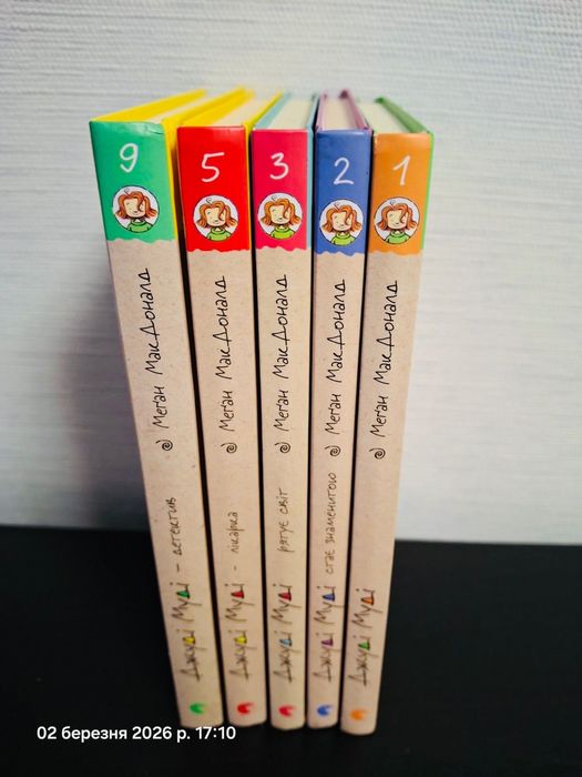 Книги Джуді Муді