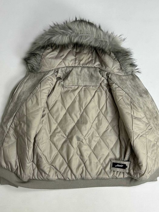 Аляска Bomber Jacket куртка бомбер курточка на капюшоні хутро зіпка