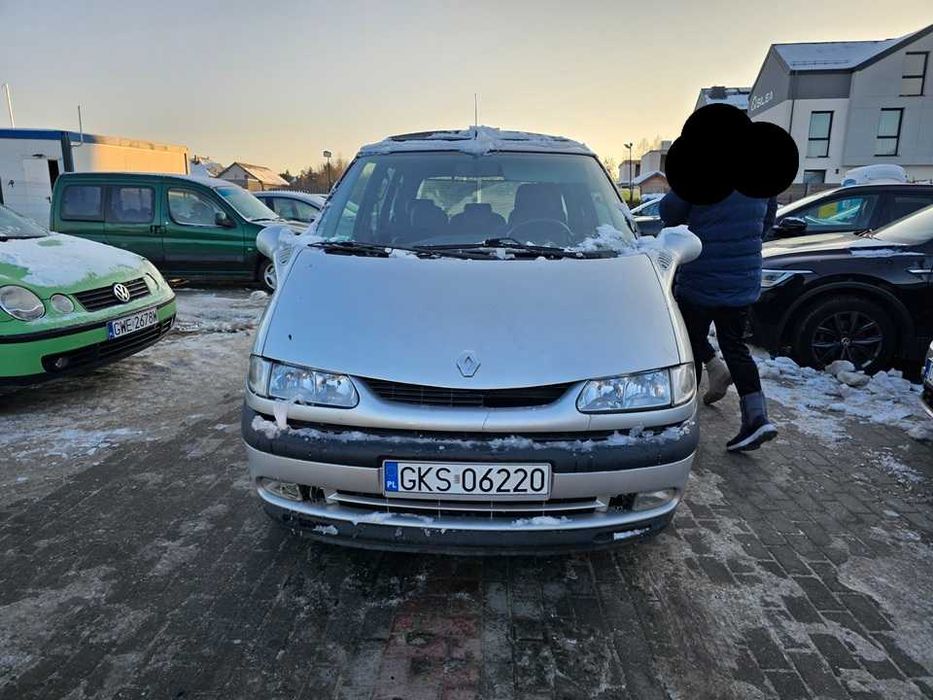 Renault Espace 1999r/opłaty aktualne/2.0benzyna+gaz/140KM/7osobowy/hak