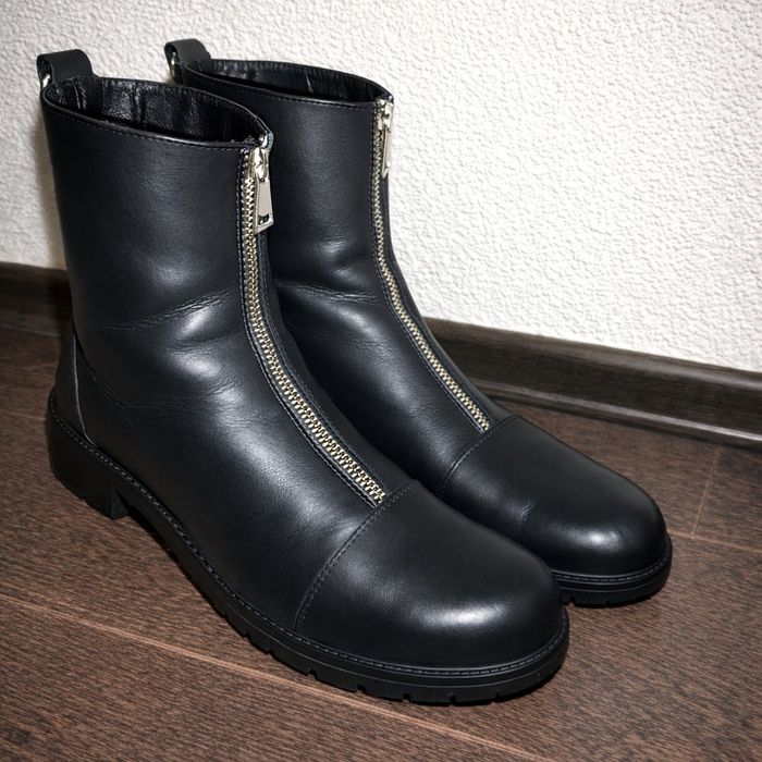 Ботинки кожа чёрные, 40, удобная посадка