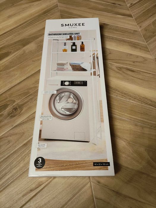 Smukee – Półka łazienkowa 62x22x155cm