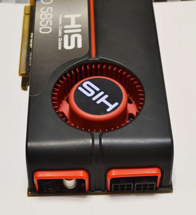 Відеокарта HIS Radeon HD 5850 (неробоча, на запчастини)