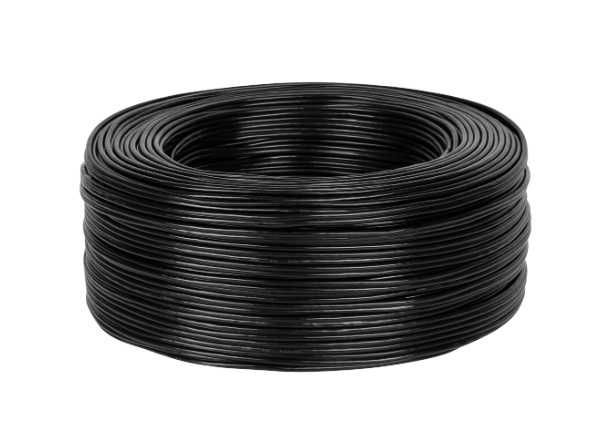 Kabel mikrofonowy 2xRCA-3mm KAB0203 czarny 100m