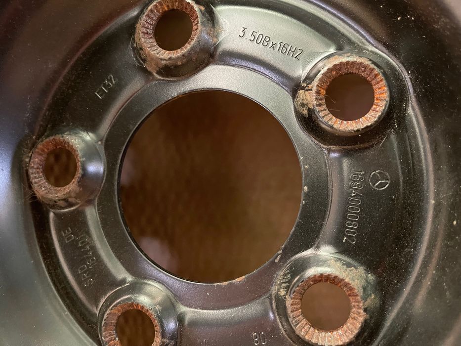 RODA SUPLENTE MEREDES A CLASSE B CLASSE B180 W245 / W169