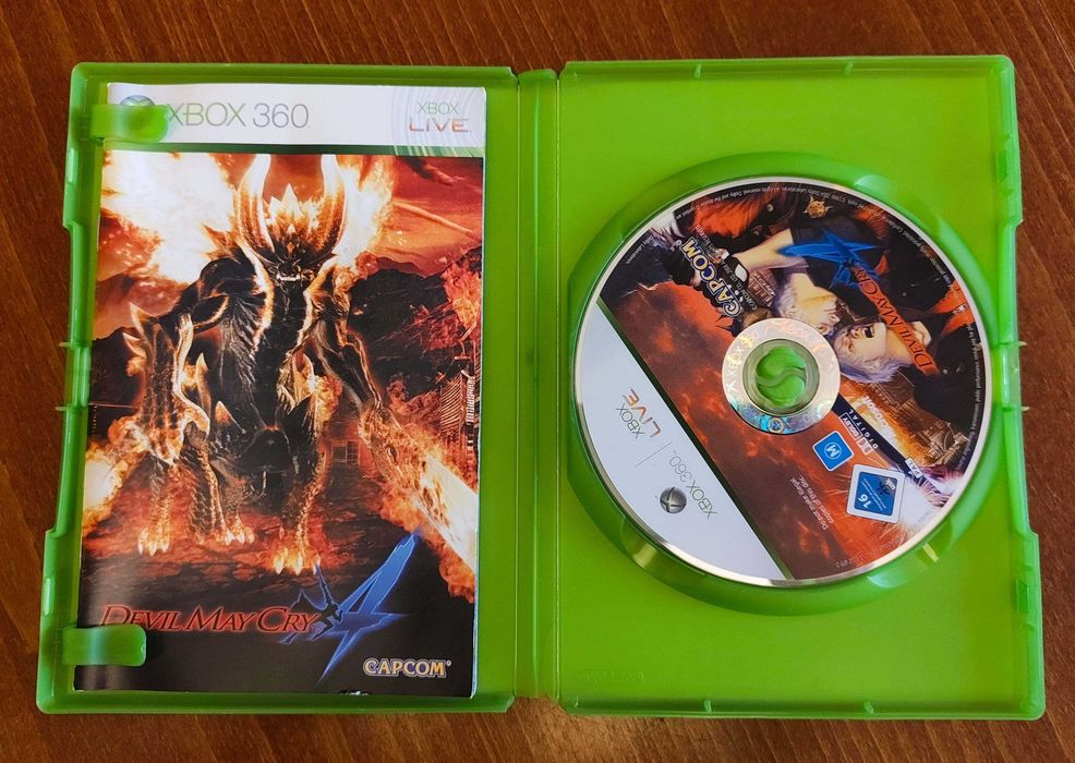 Devil May Cry 4 Xbox 360 | Premierowa | Capcom | Komplet CIB |