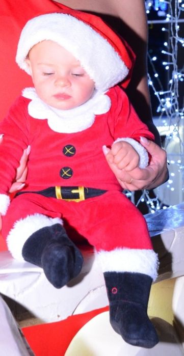 Костюм Санта Клауса,  новогодний на ребёнка 7-12мес , фотосессия