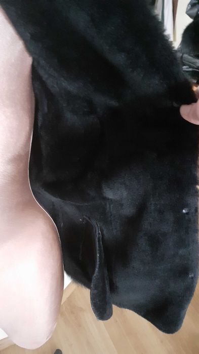 Kurtka kożuch naturalny