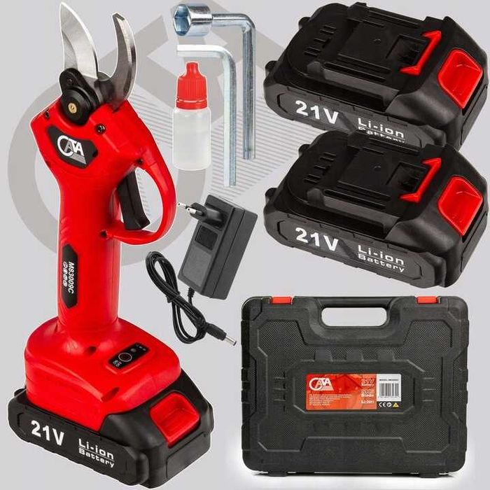 Sekator Akumulatorowy CATA 21V 2x Aku Bezszczotkowy elektryczny