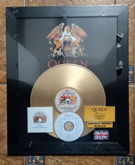 HANDMADE "золота платівка" на стіну.