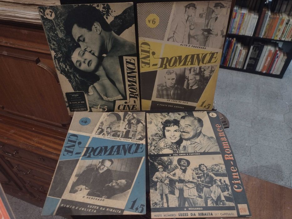 Revistas Cine Romance 1954 - 5 unidades